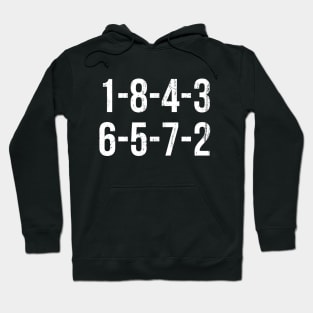 1-8-4-3-6-5-7-2 Firing Order - Funny Gift Hoodie